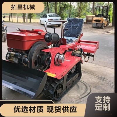 多功能履帶式微耕機 專業旋耕犁耕施肥播種 全國可發